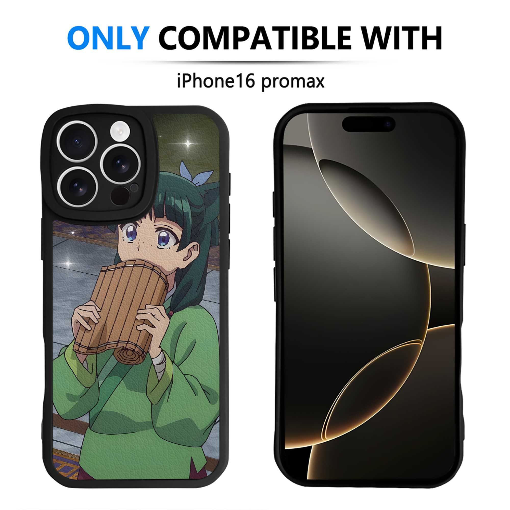 薬屋のひとりごと The Apothecary Diaries 【iPhone 16シリーズ対応】シリコンスマホケース（レザー調） 材質：シリコン